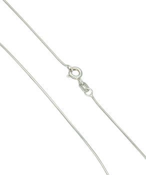 Srebrny łańcuszek linka rodowany 925 – 42 cm, 0,6 mm zapięcie.jpg